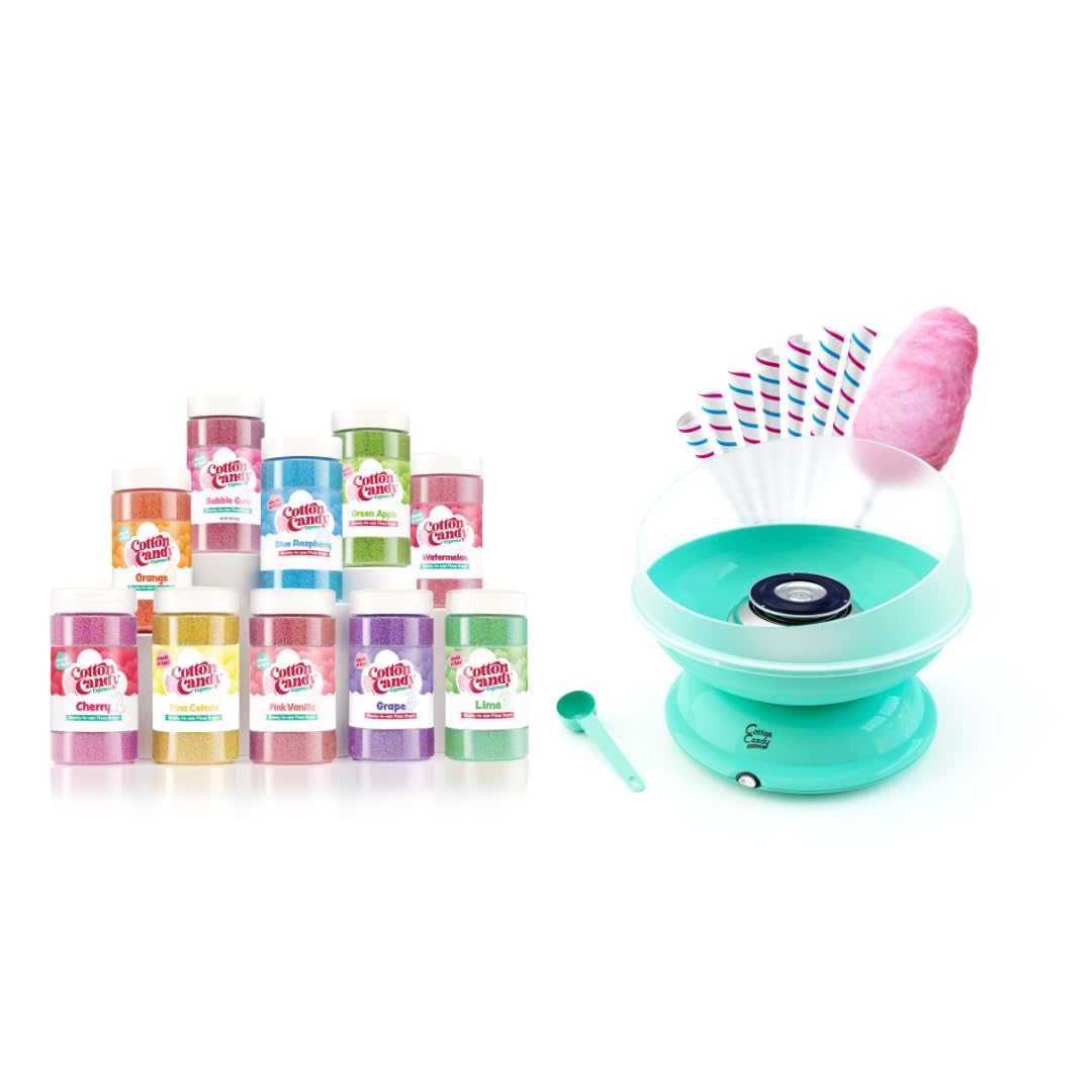 Amazon.com: Cotton Candy Express Floss Sugar Variety Pack with 10